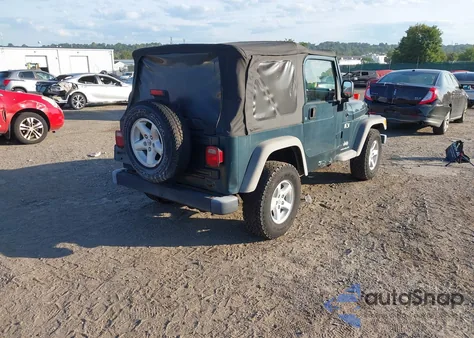 2005 Jeep Wrangler X из США, поврежденный, VIN 1J4FA39S65P325001